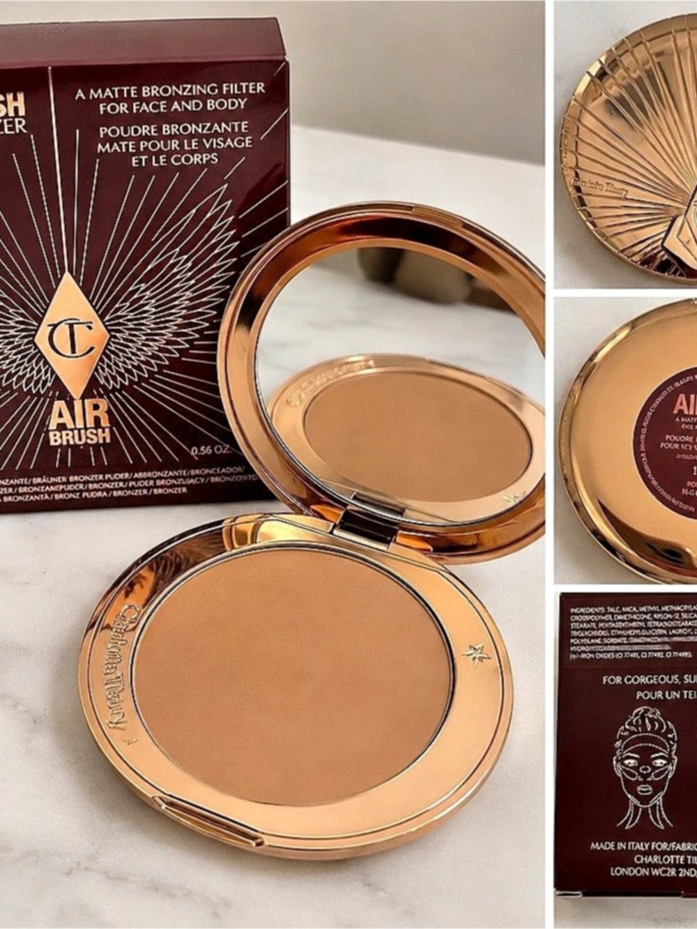 Charlotte Tilbury Airbrush Bronzer Matte Bronzer